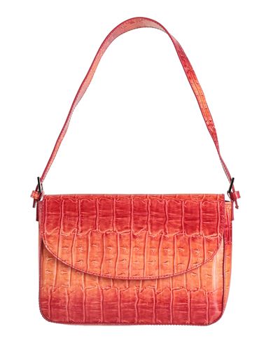 Laura Di Maggio Woman Shoulder Bag Salmon Pink Size - Leather
