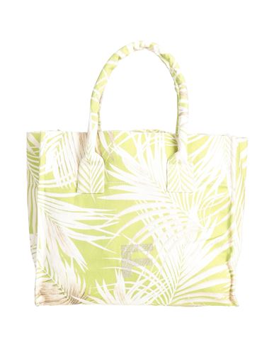 Fisico Cristina Ferrari Fisico Woman Handbag Light Green Size - Cotton In Green