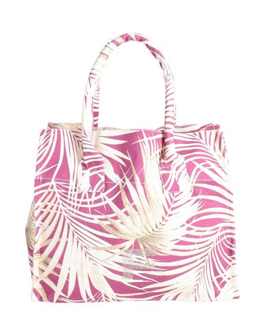 Fisico Cristina Ferrari Fisico Woman Handbag Plum Size - Cotton In Purple