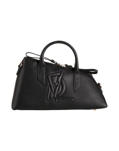 La Fille Des Fleurs Woman Handbag Black Size - Textile Fibers
