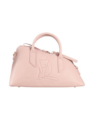 La Fille Des Fleurs Woman Handbag Blush Size - Textile Fibers In Pink