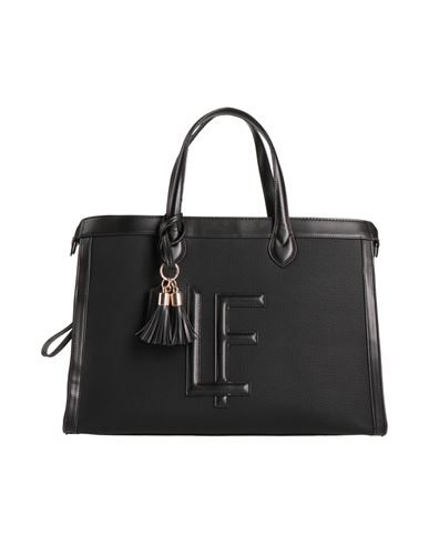 Shop La Fille Des Fleurs Woman Handbag Black Size - Textile Fibers