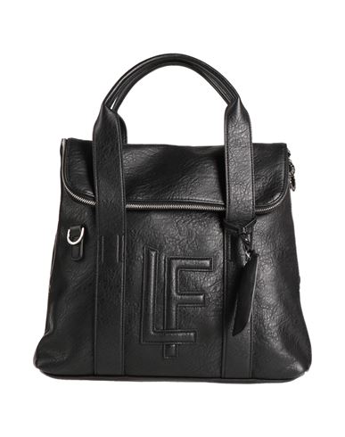 La Fille Des Fleurs Woman Handbag Black Size - Leather