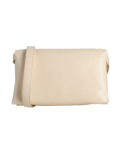 Shop Marni Woman Cross-body Bag Ivory Size - Leather In White