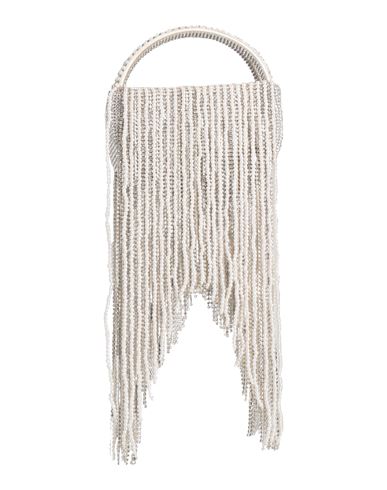 Retroféte Retrofête Woman Handbag Silver Size - Textile Fibers In Silver