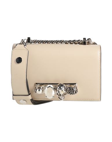 Bolso con bandolera Mujer Beige -- Mujer