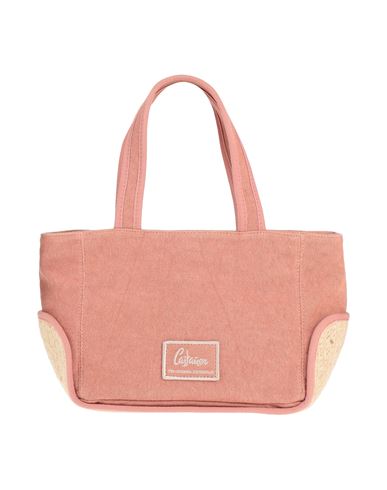 Shop Castaã±er Castañer Woman Handbag Pastel Pink Size - Textile Fibers