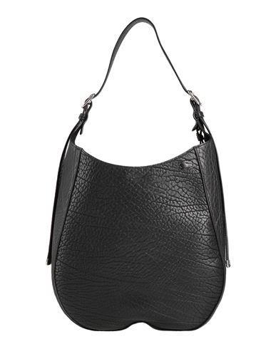 Shop Burberry Woman Shoulder Bag Black Size - Calfskin