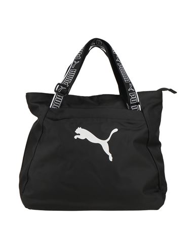 Shop Puma Woman Shoulder Bag Black Size - Polyester