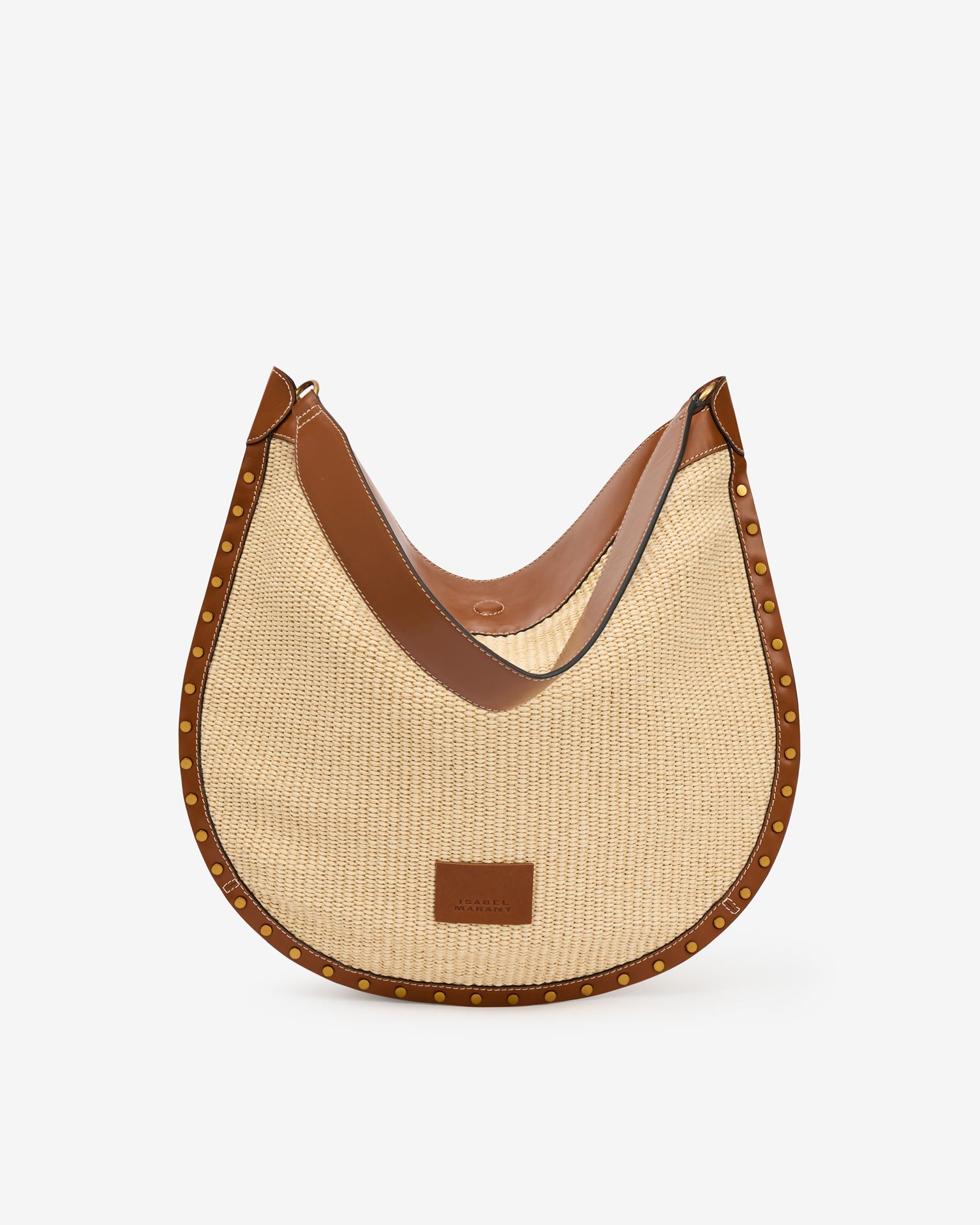 Shop Isabel Marant Oskan Hobo Soft Bag In Brown