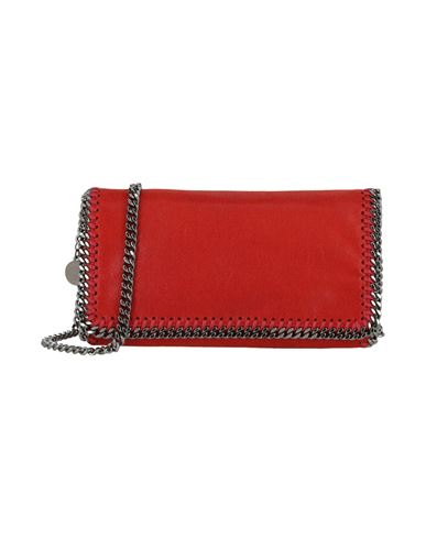 Shop Stella Mccartney Falabella Shoulder Bag Woman Cross-body Bag Red Size - Polyester