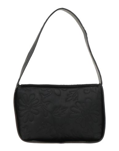Shop Attic And Barn Woman Handbag Black Size - Viscose, Leather