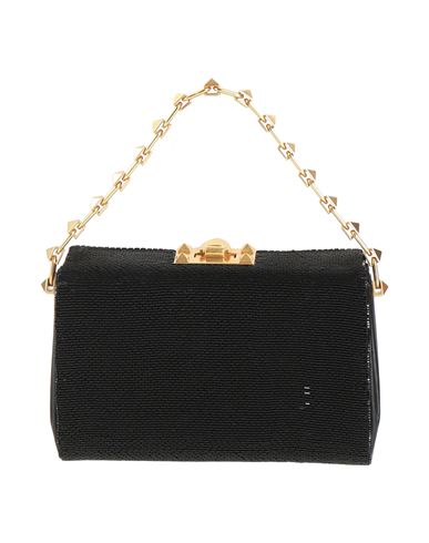 Valentino Garavani Woman Handbag Black Size - Leather In Black