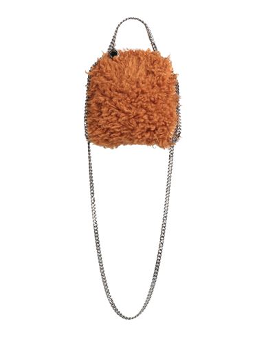 Shop Stella Mccartney Woman Handbag Camel Size - Polyester, Polyurethane In Beige