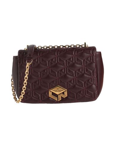 Loup Noir Woman Cross-body Bag Burgundy Size - Leather In Red