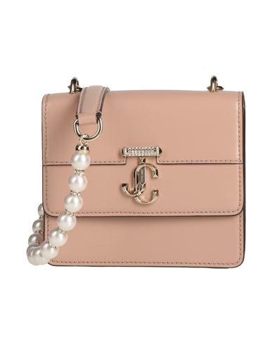 Shop Jimmy Choo Woman Cross-body Bag Blush Size - Leather In Pink
