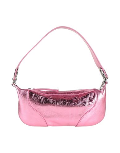 By Far Woman Handbag Pink Size - Cowhide In Pattern