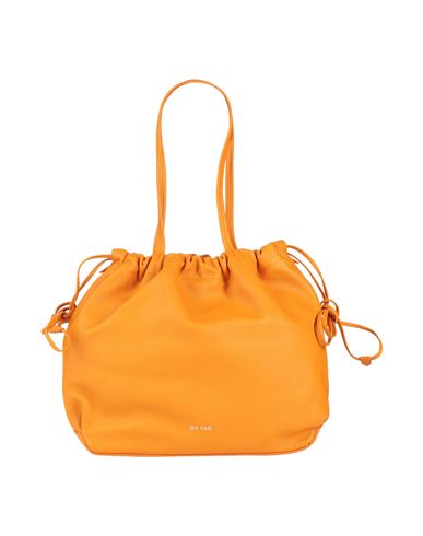 By Far Woman Shoulder Bag Orange Size - Leather In Neutral