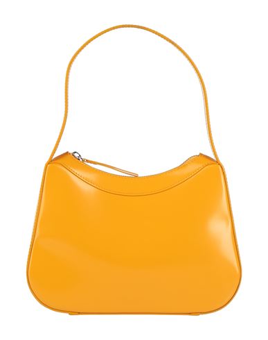 By Far Woman Handbag Mandarin Size - Cow Leather In Yellow