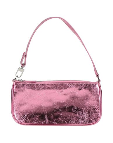 Shop By Far Woman Handbag Fuchsia Size - Leather In Pink