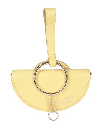 See By Chloé Woman Handbag Light Yellow Size - Cow Leather In Animal Print