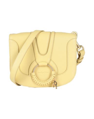 See By Chloé Woman Cross-body Bag Light Yellow Size - Goat Skin In Animal Print