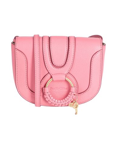 See By Chloé Woman Cross-body Bag Pink Size - Goat Skin In Gold