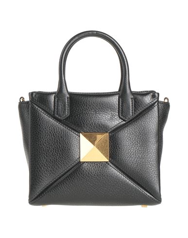 Shop Valentino Garavani Woman Handbag Black Size - Leather