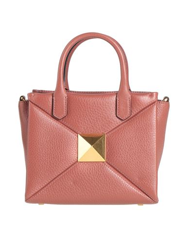 Shop Valentino Garavani Woman Handbag Pastel Pink Size - Leather