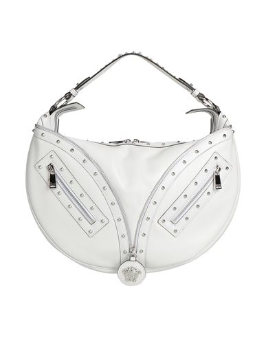 Shop Versace Woman Handbag White Size - Calfskin