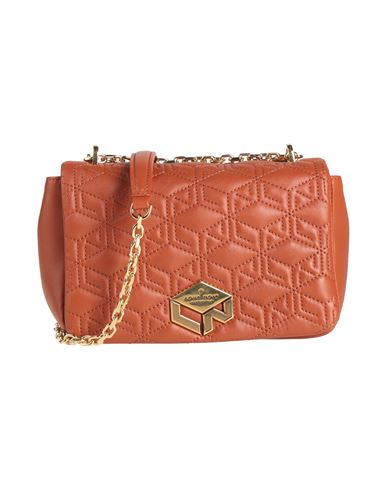 Woman Cross-body bag Tan Size - Lambskin