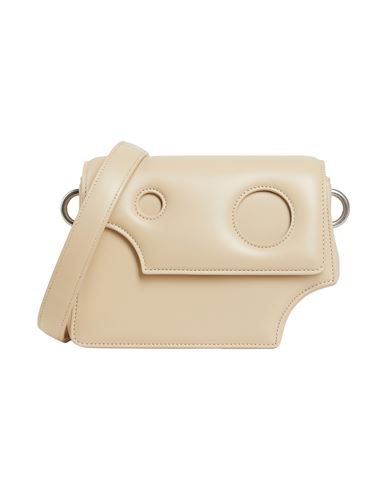 Off-white Woman Cross-body Bag Beige Size - Leather
