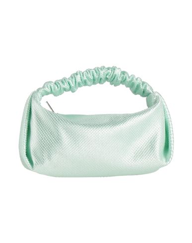Shop Alexander Wang Woman Handbag Light Green Size - Textile Fibers