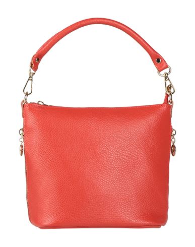Shop Laura Di Maggio Woman Handbag Orange Size - Leather