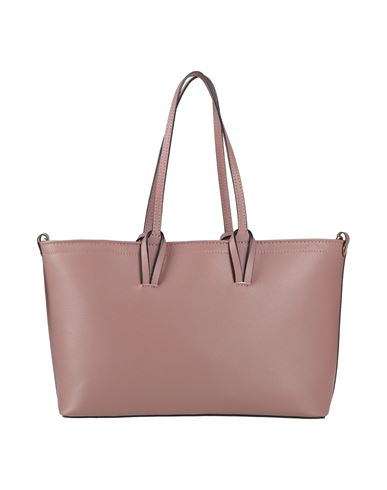 Shop Laura Di Maggio Woman Handbag Pastel Pink Size - Leather