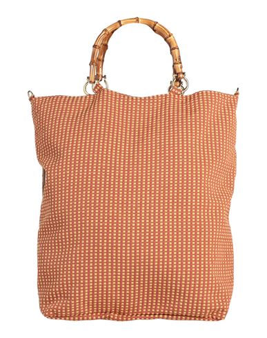 La Milanesa Woman Handbag Brown Size - Textile Fibers