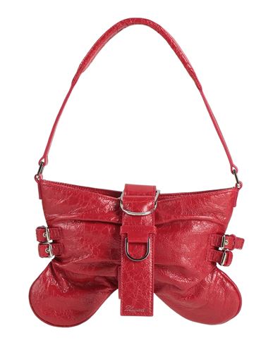 Shop Blumarine Woman Handbag Red Size - Lambskin
