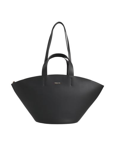 Shop Patrizia Pepe Woman Handbag Black Size - Leather