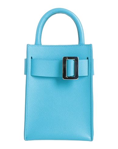 Boyy Woman Handbag Azure Size - Leather In Blue