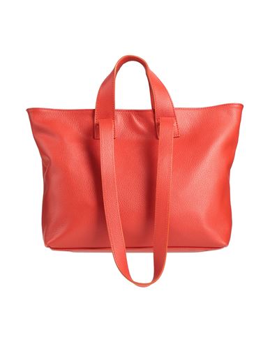 Shop Laura Di Maggio Woman Handbag Tomato Red Size - Leather