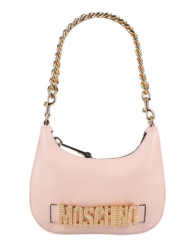 Moschino Woman Handbag Light Pink Size - Leather