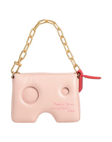 Off-white Woman Handbag Light Pink Size - Leather