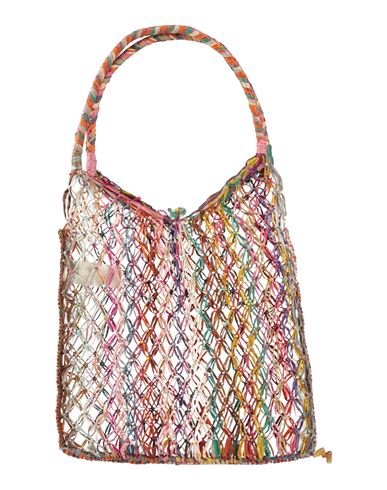 Made For A Woman Woman Shoulder Bag Pink Size - Textile Fibers In Multi