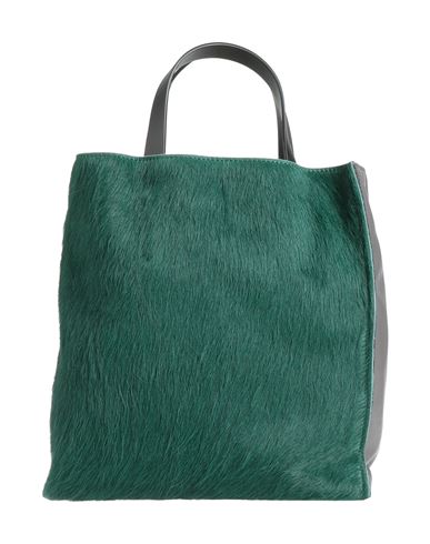 Marni Woman Handbag Lead Size - Cow Leather, Zinc, Aluminum In Green