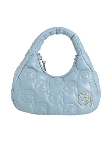 Karl Lagerfeld Woman Handbag Light Blue Size - Polyurethane