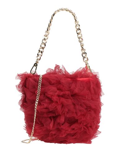 Aniye By Woman Handbag Brick Red Size - Textile Fibers