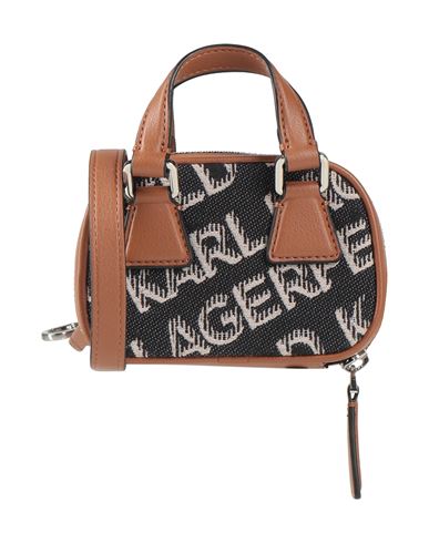 Karl Lagerfeld Woman Handbag Black Size - Cotton, Polyurethane, Polyester