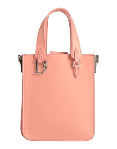 Dsquared2 Woman Handbag Salmon Pink Size - Calfskin