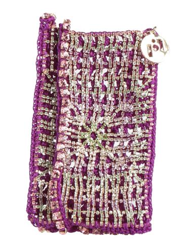 Rosantica Woman Cross-body Bag Purple Size - Textile Fibers