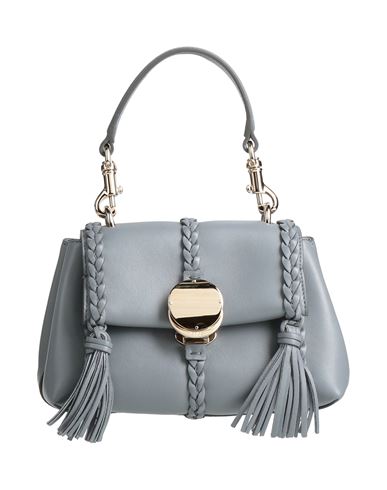 Chloé Woman Handbag Grey Size - Lambskin, Calfskin In Gray
